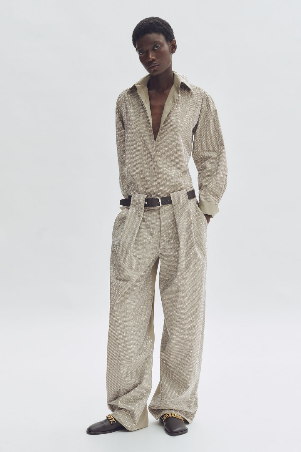 Pantal?n barrel con detalles decorativos - H&m фото 6