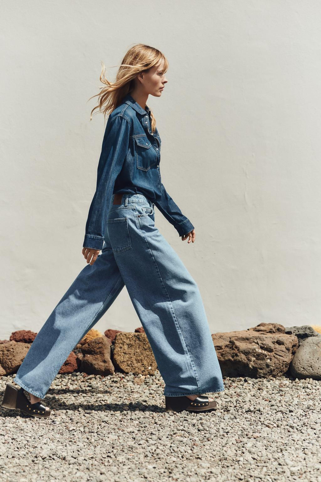 Z1975 MID-WAIST BAGGY JEANS - Zara фото 3