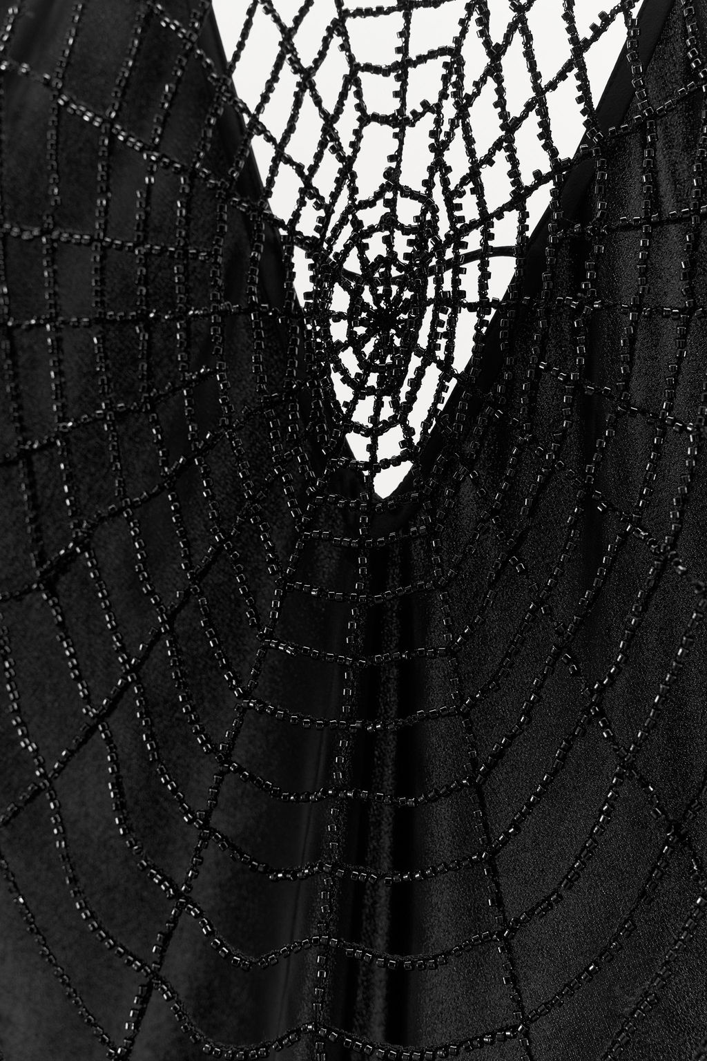 LIMITED EDITION SATIN DRESS WITH SPIDERWEB BACK - Zara фото 7