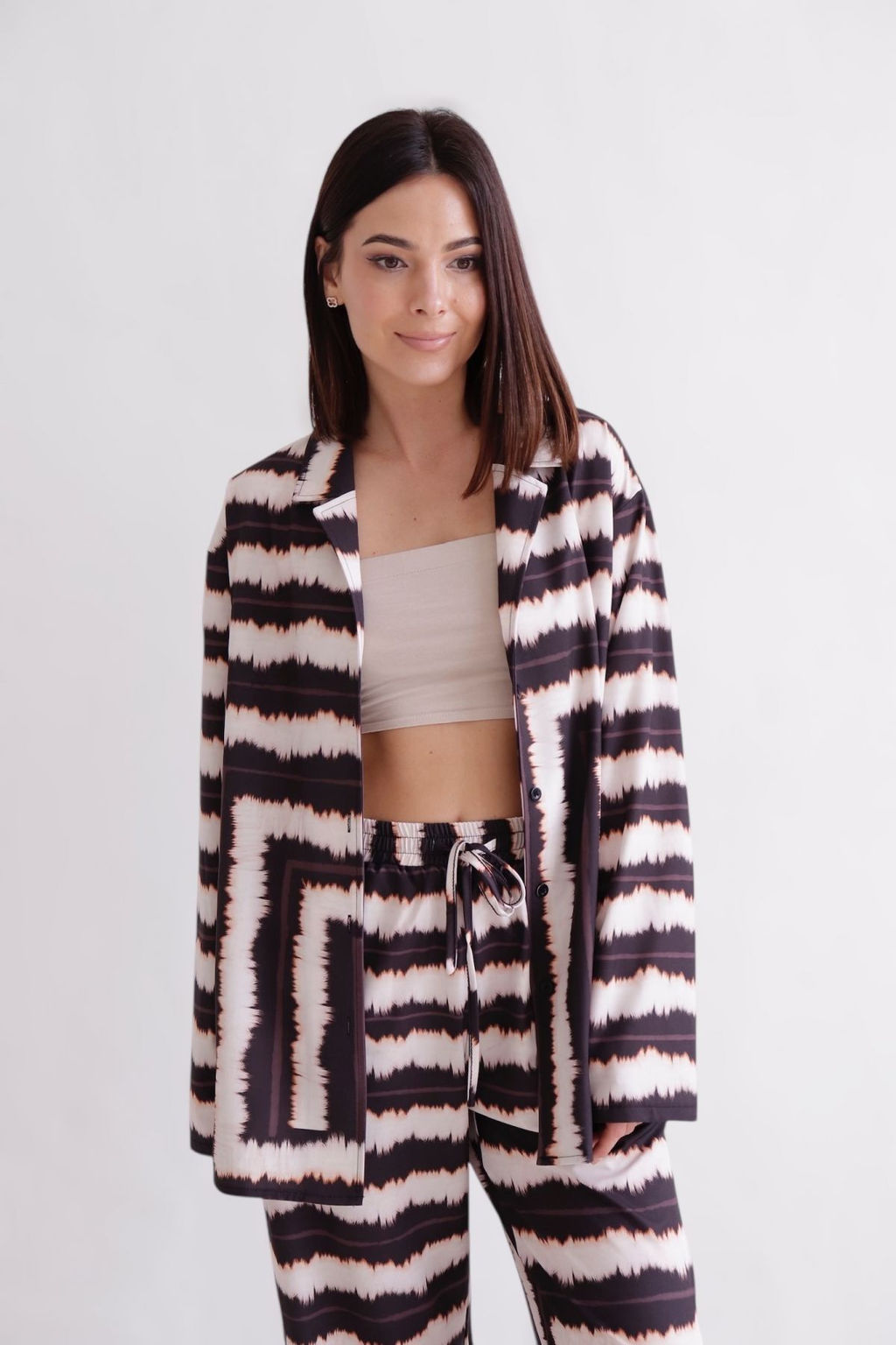 Martichelli Костюм брючный с принтом  фото 4