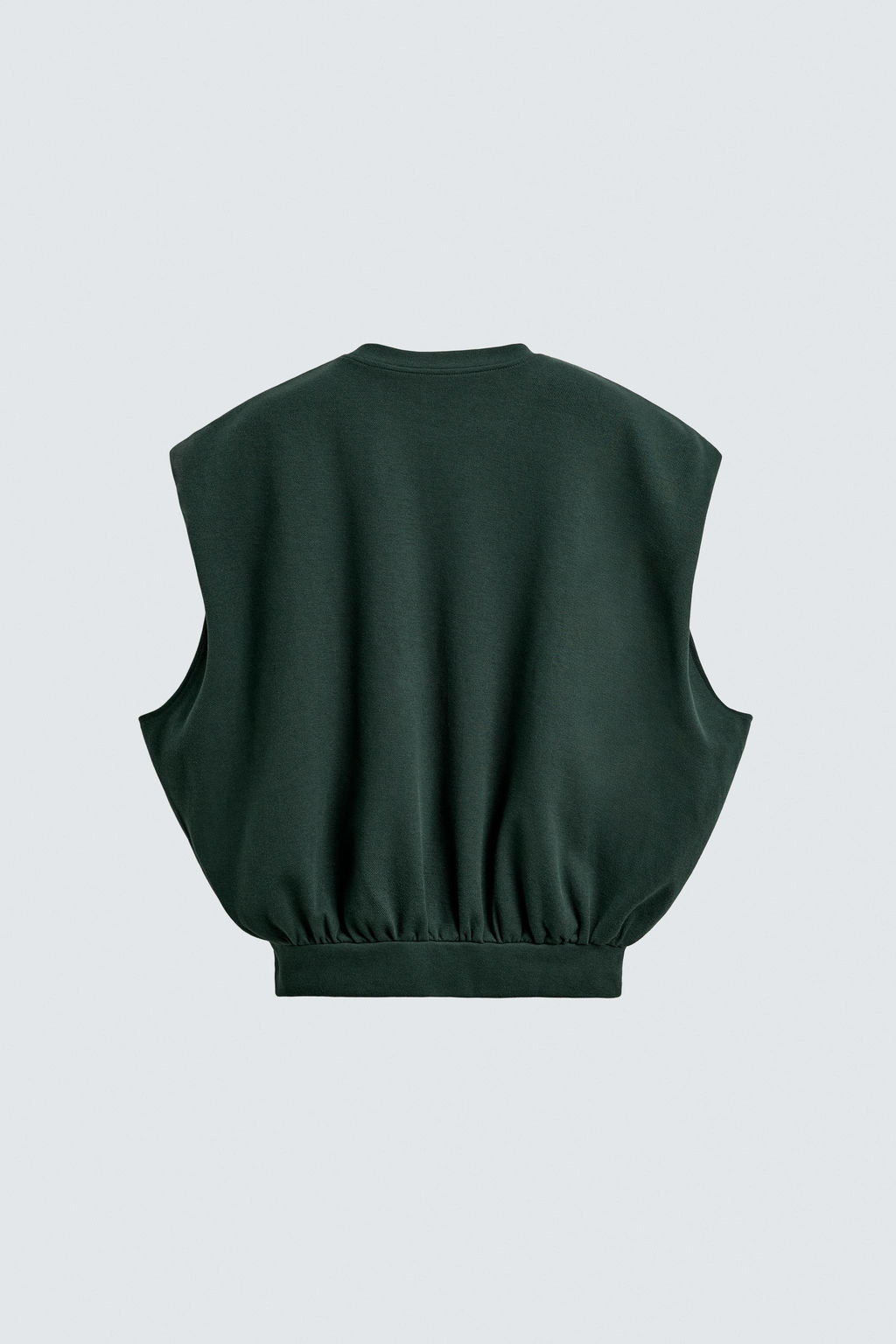 PIQU_ TEXTURED INTERLOCK GILET - Zara фото 7