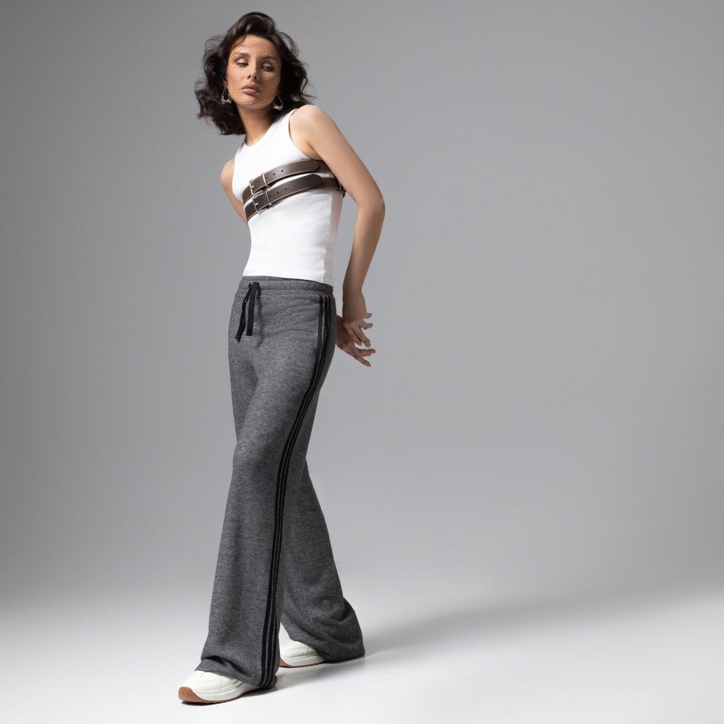 Брюки с лампасами, Смелый выход (серый) - Charutti фото 8