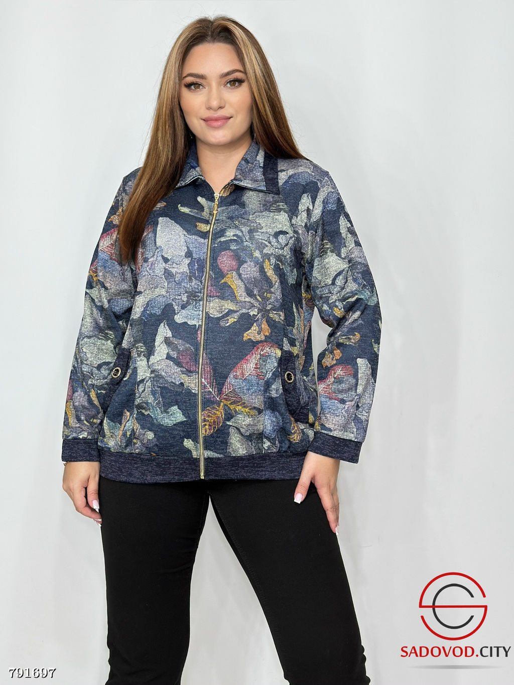 Женская кофта, 50-60 р.