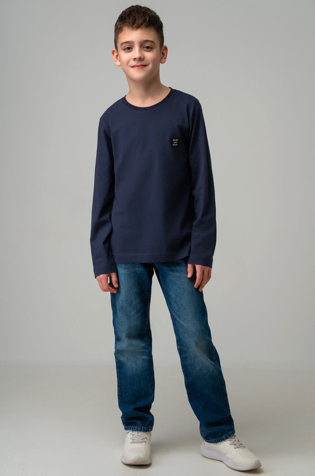 Хлопковый лонгслив для мальчика Bonito  фото 2