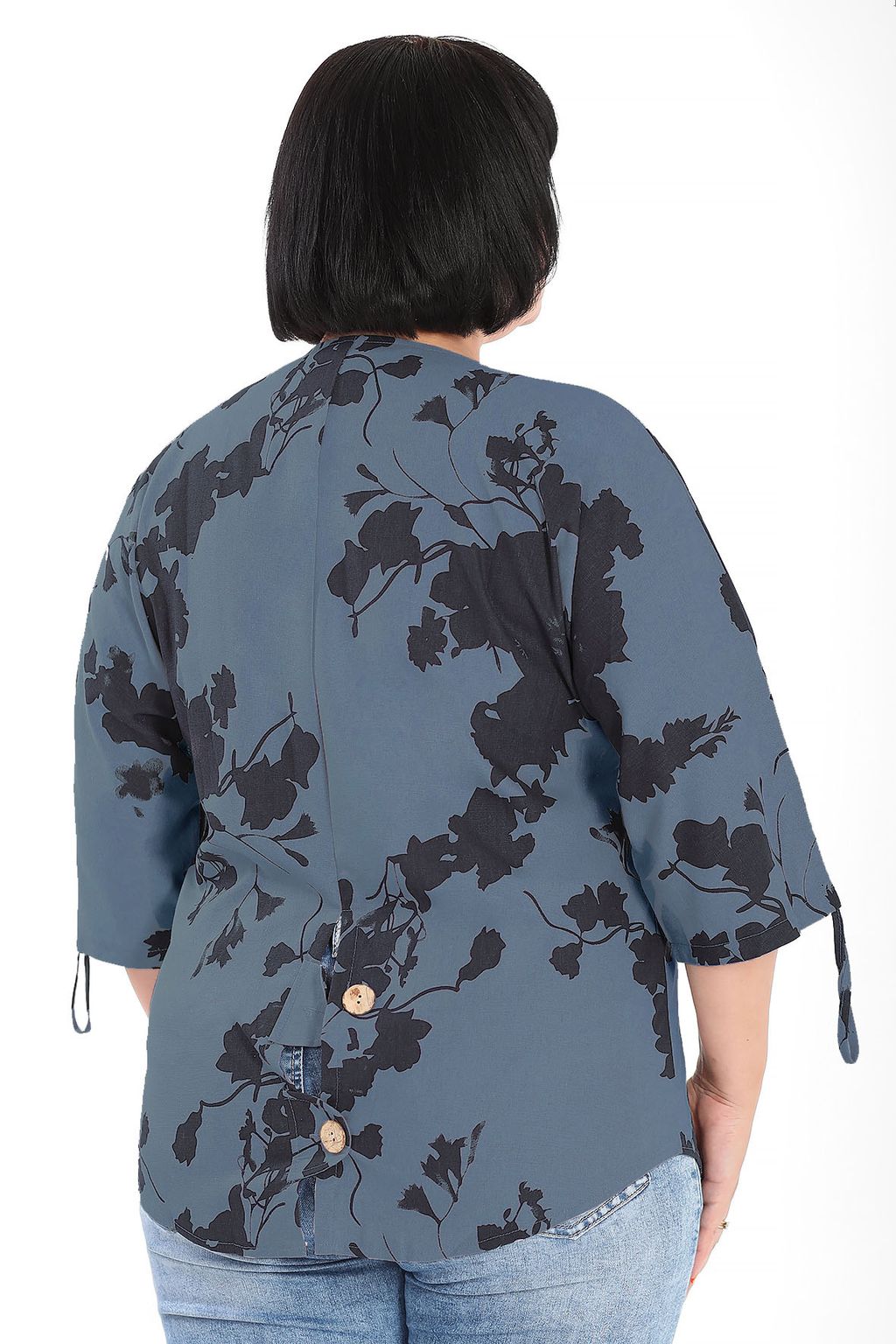 Пыльник женский больших размеров под джинсы - Almond фото 2