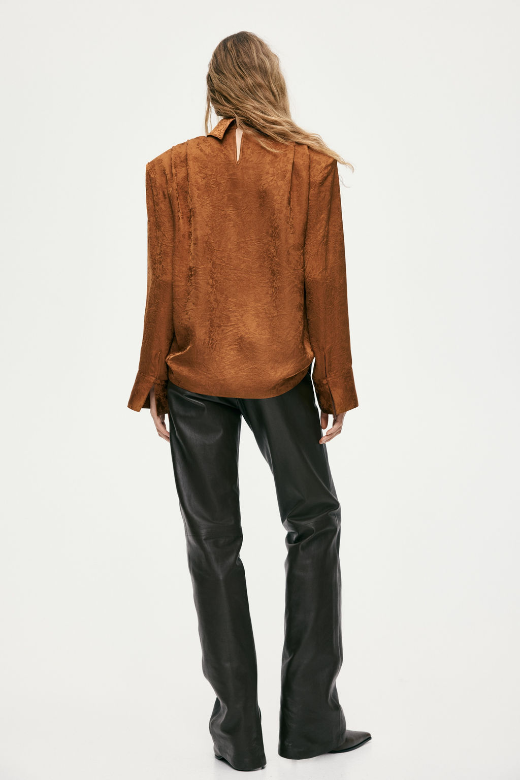 Blusa con hombreras - H&m фото 4