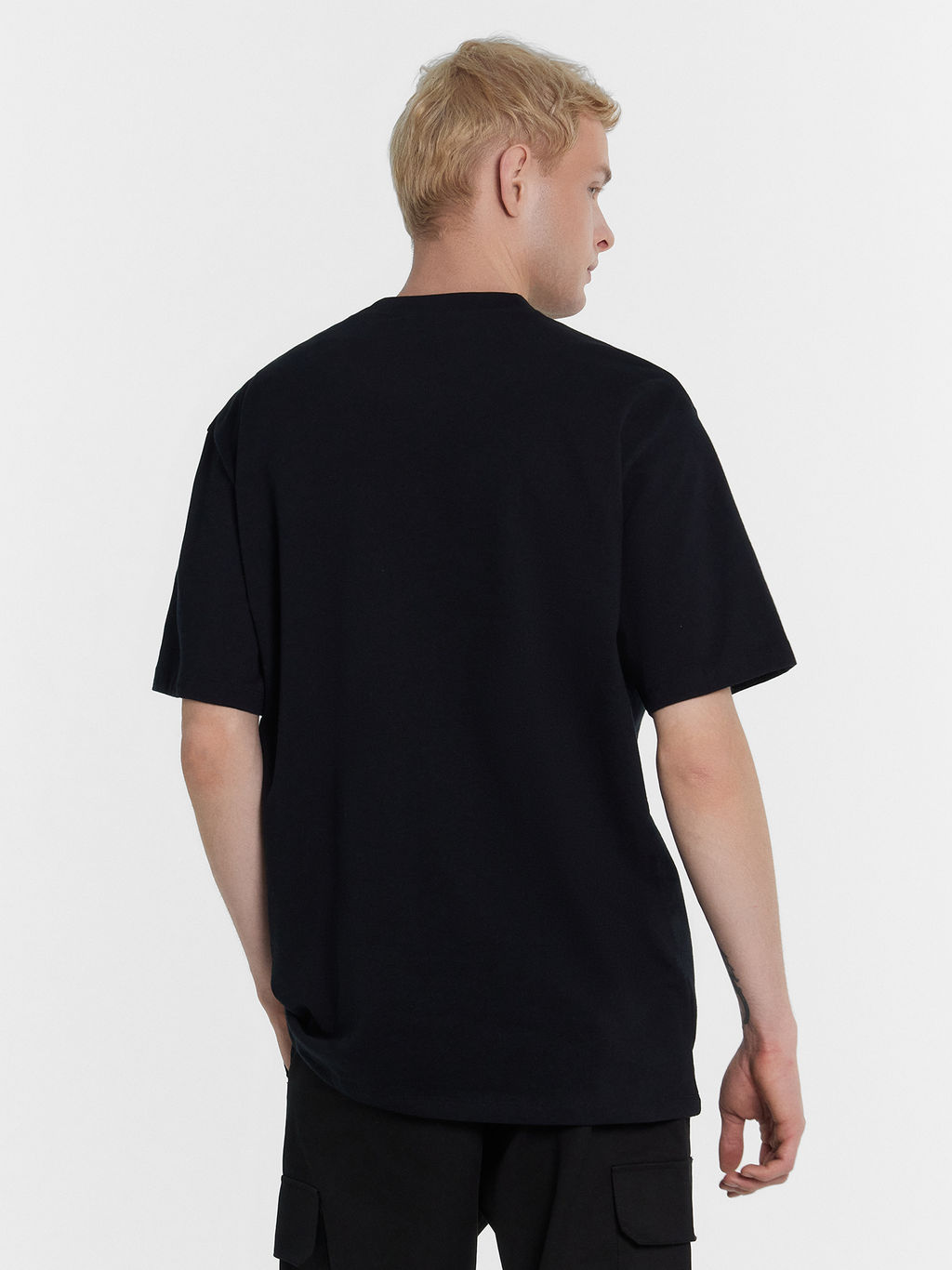 Футболка мужская черная с надписью лагер стаут биттер ледяное пшеничное черный +печать6 111846 - Mark formelle фото 4