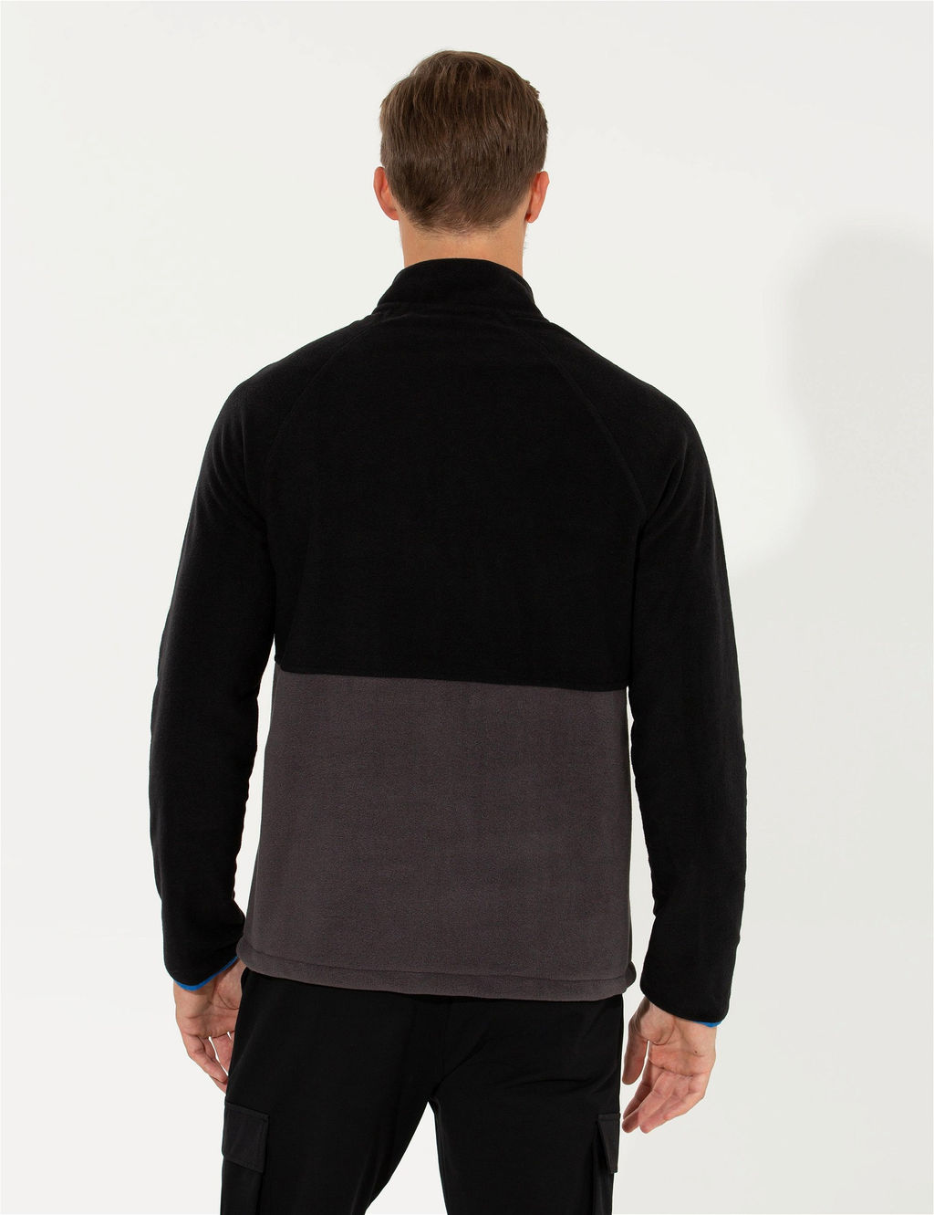 Siyah Regular Fit Sweatshirt - Pierre cardin фото 5