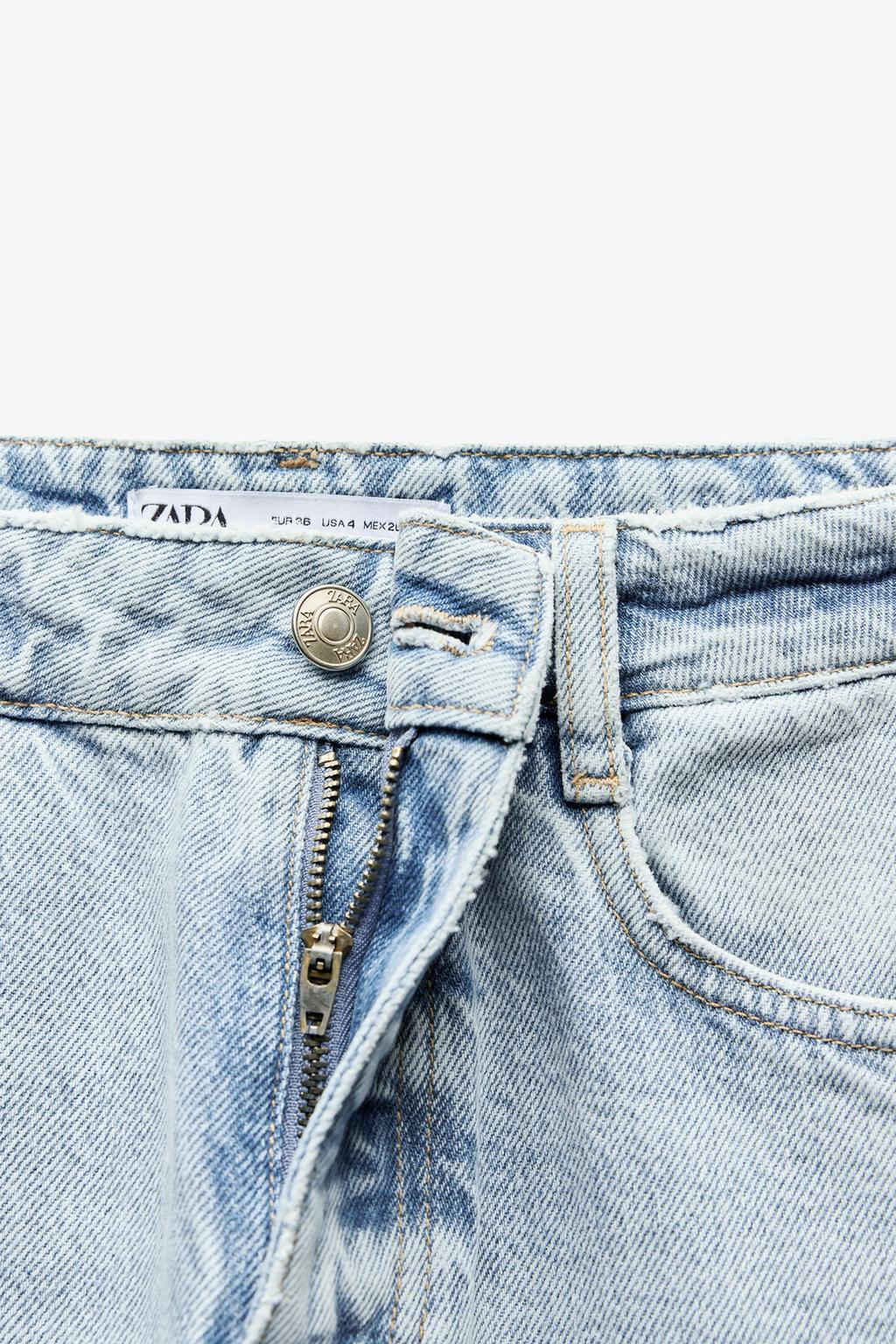 Z1975 STRAIGHT-LEG HIGH-WAIST JEANS - Zara фото 14