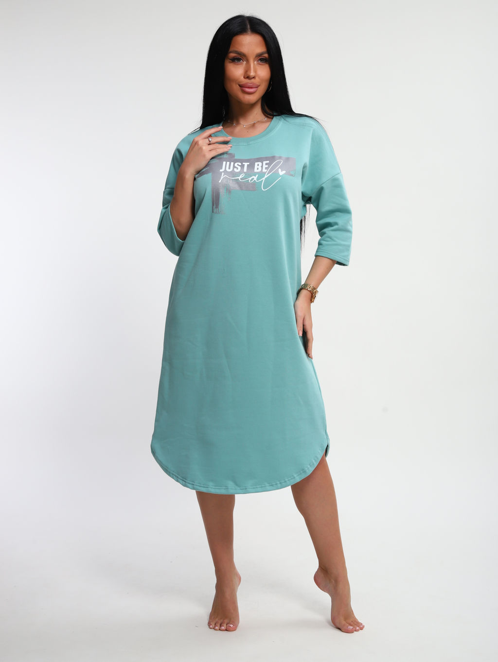 М457 Туника Даша (мята)