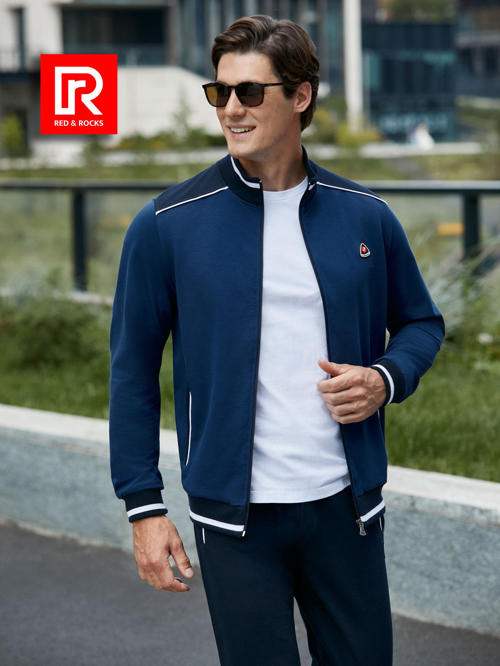 Спортивный костюм мужской 12M-RR-1128/1 RED-N-ROCKS
