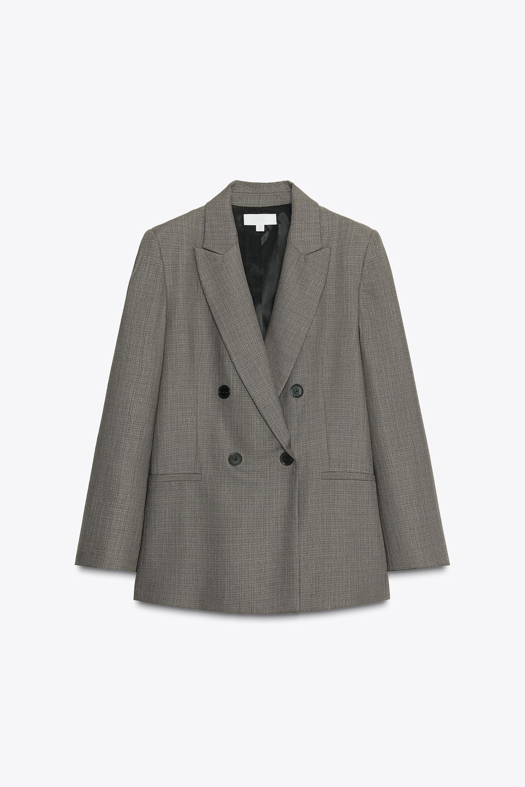DOUBLE-BREASTED BLAZER WITH SHOULDER PADS - Zara фото 11