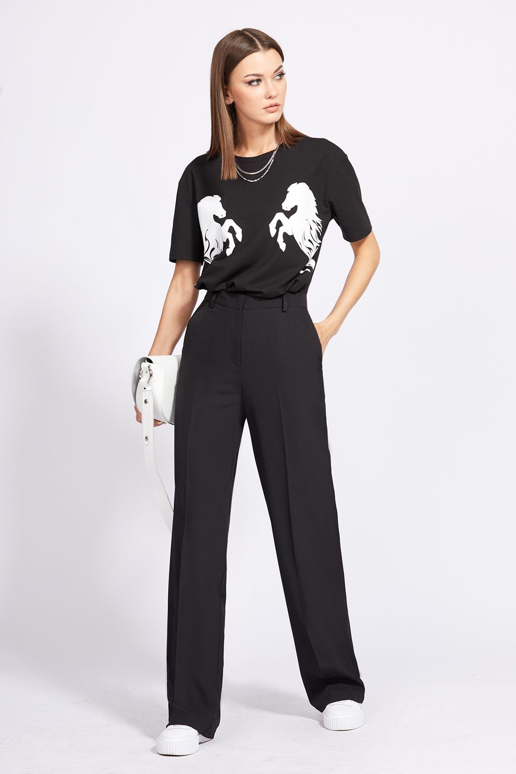 Брюки 2292 черный - Eola фото 2