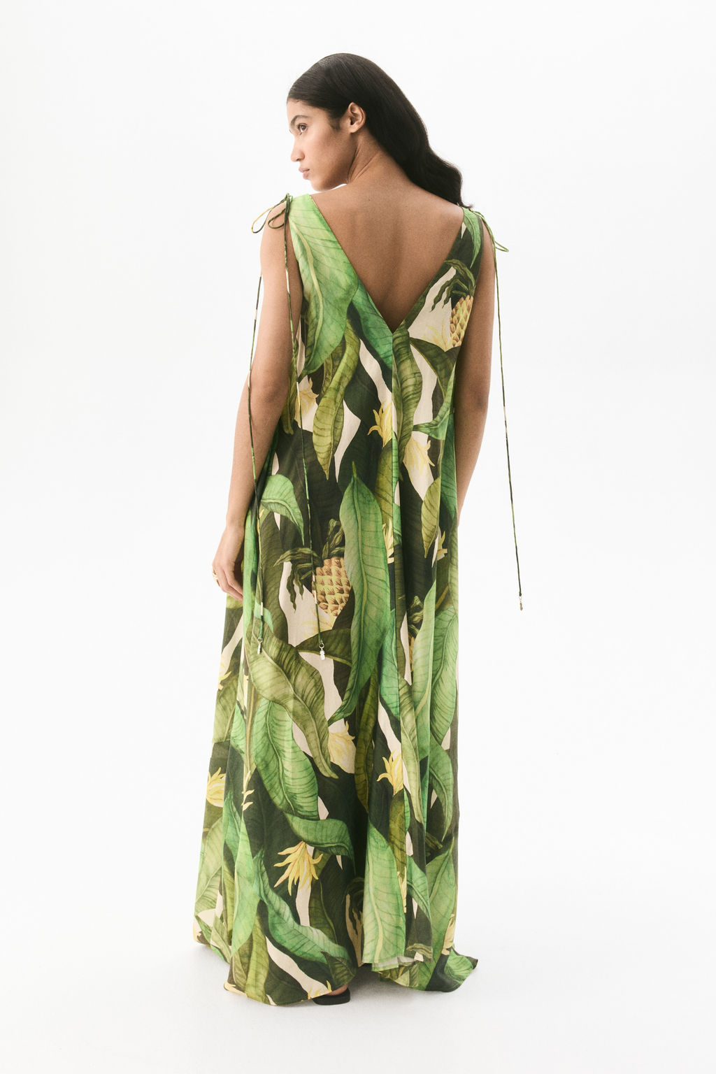 Maxivestido con volumen - H&m фото 5