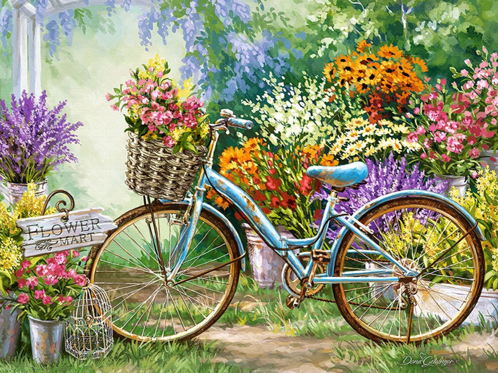 Вышивка крестиком 40х50см