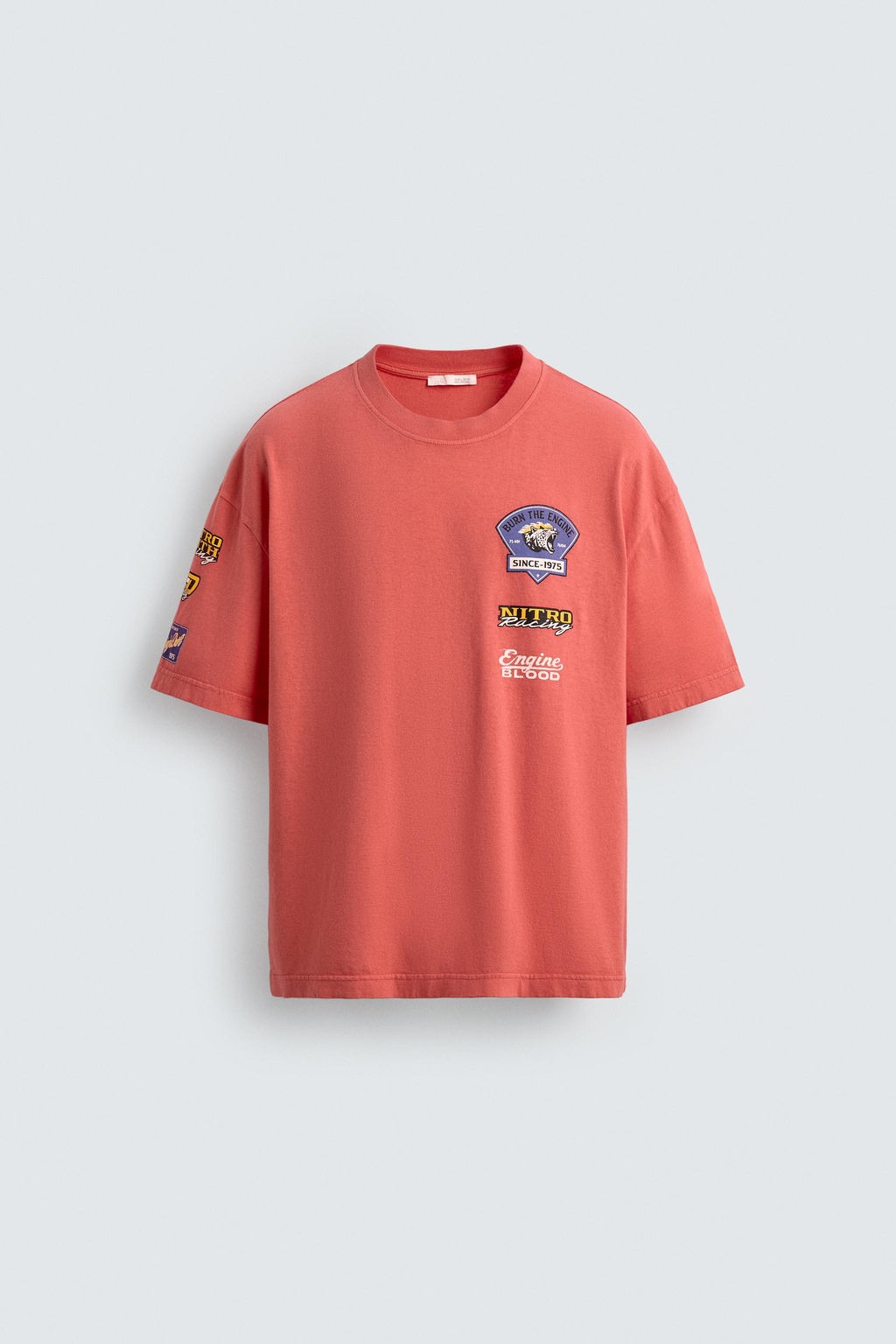 MOTOR GRAPHICS T-SHIRT - Zara фото 8