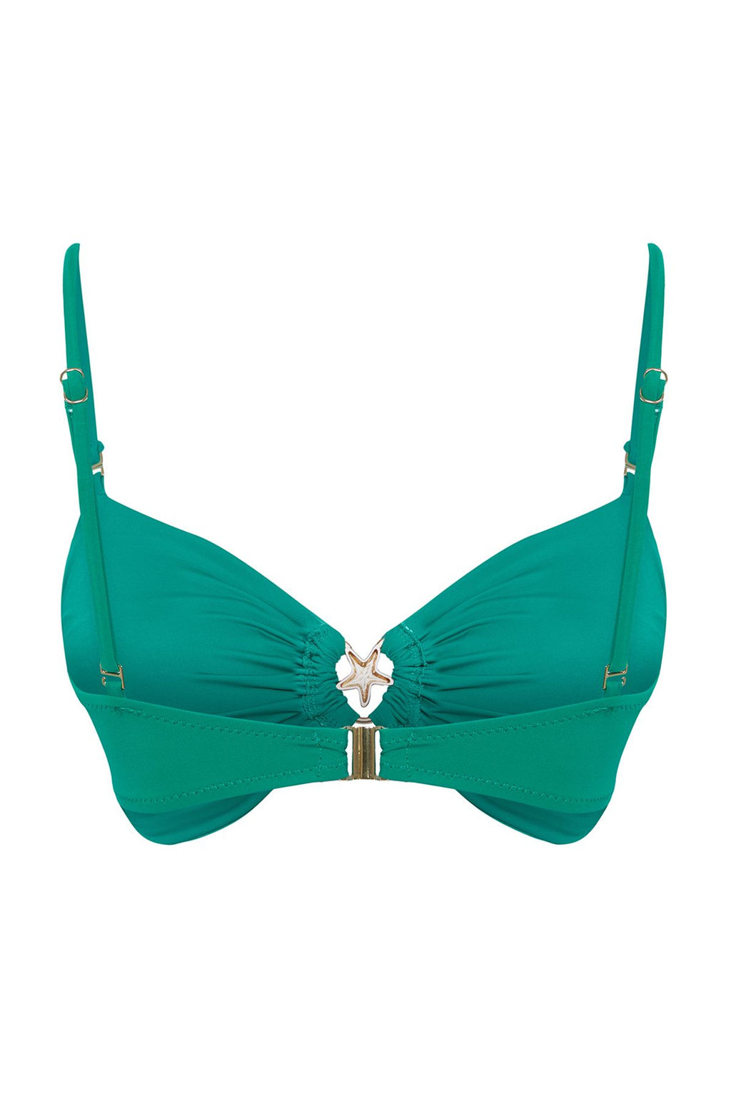 TRENDYOLMILLA K?rm?z? Straplez Premium Aksesuarl? Bikini Ustu TBESS24BU00150  фото 7