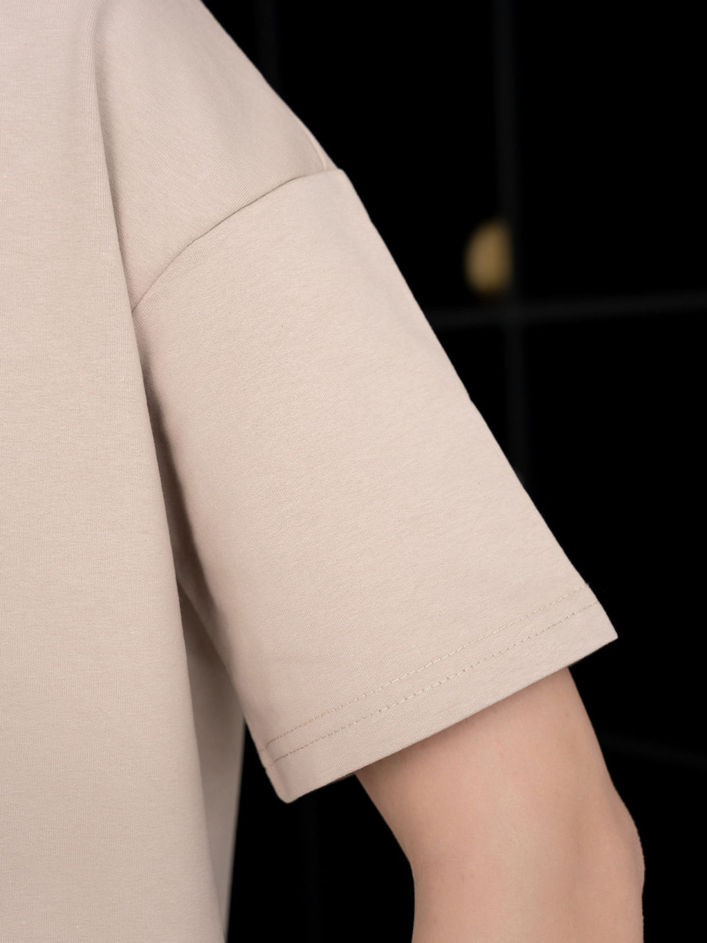 Футболка Оверсайз, цв. Бежевый