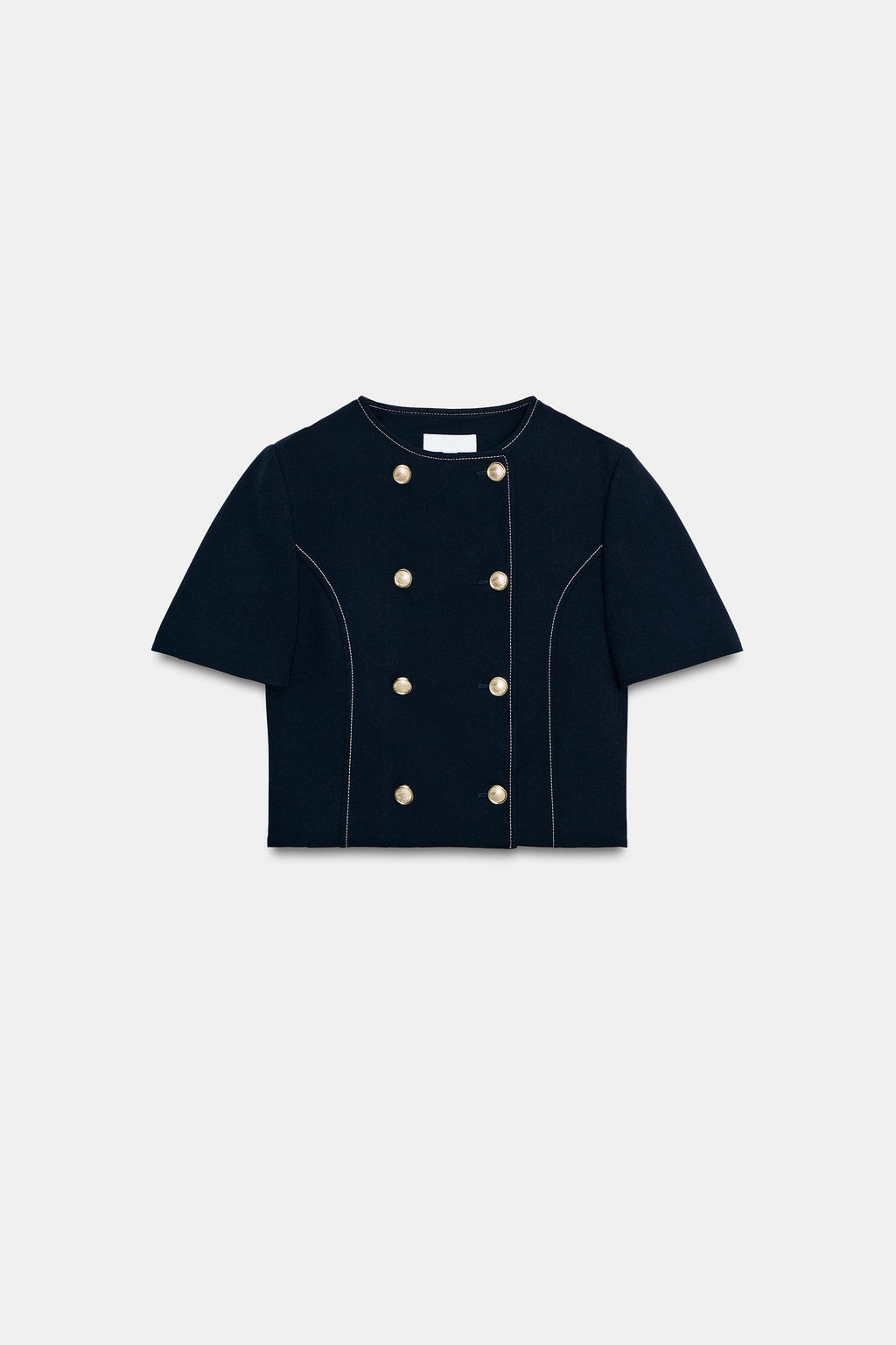 BLAZER MANGA CORTA / Marino