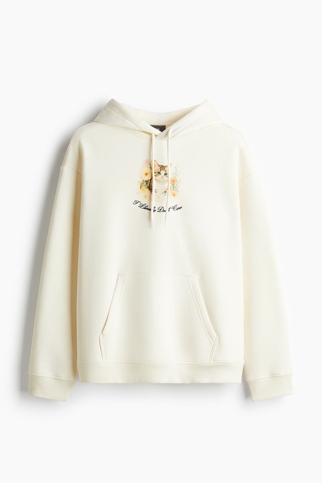 Sudadera con capucha y estampado Loose Fit - H&m фото 5