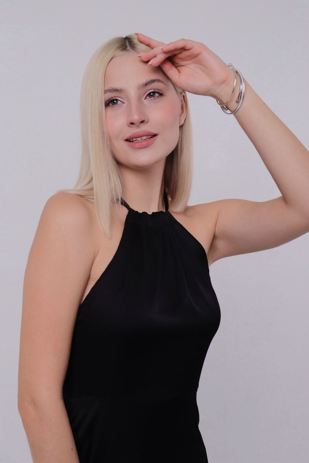 Вечернее платье-американка чёрное - Martichelli фото 5