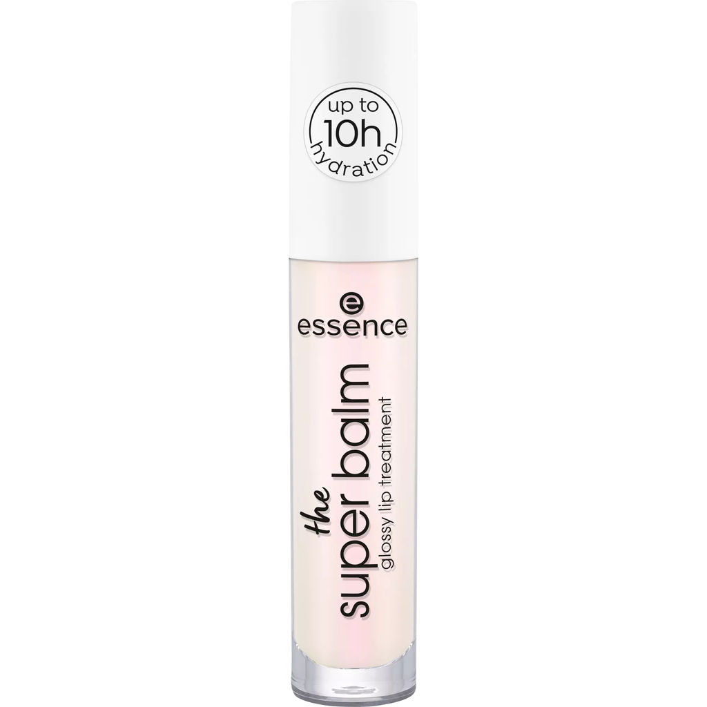 essence Бальзам для губ ухаживающий the super balm glossy lip treatment 01 5 мл