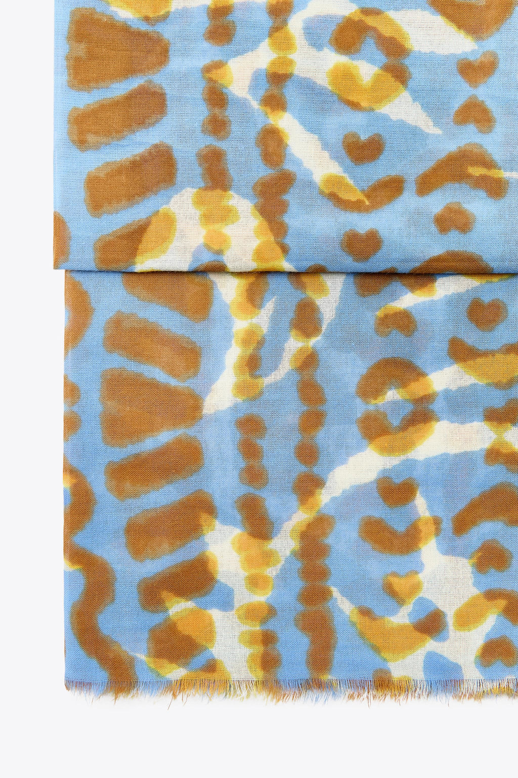 COTTON PRINT SCARF - Zara фото 4