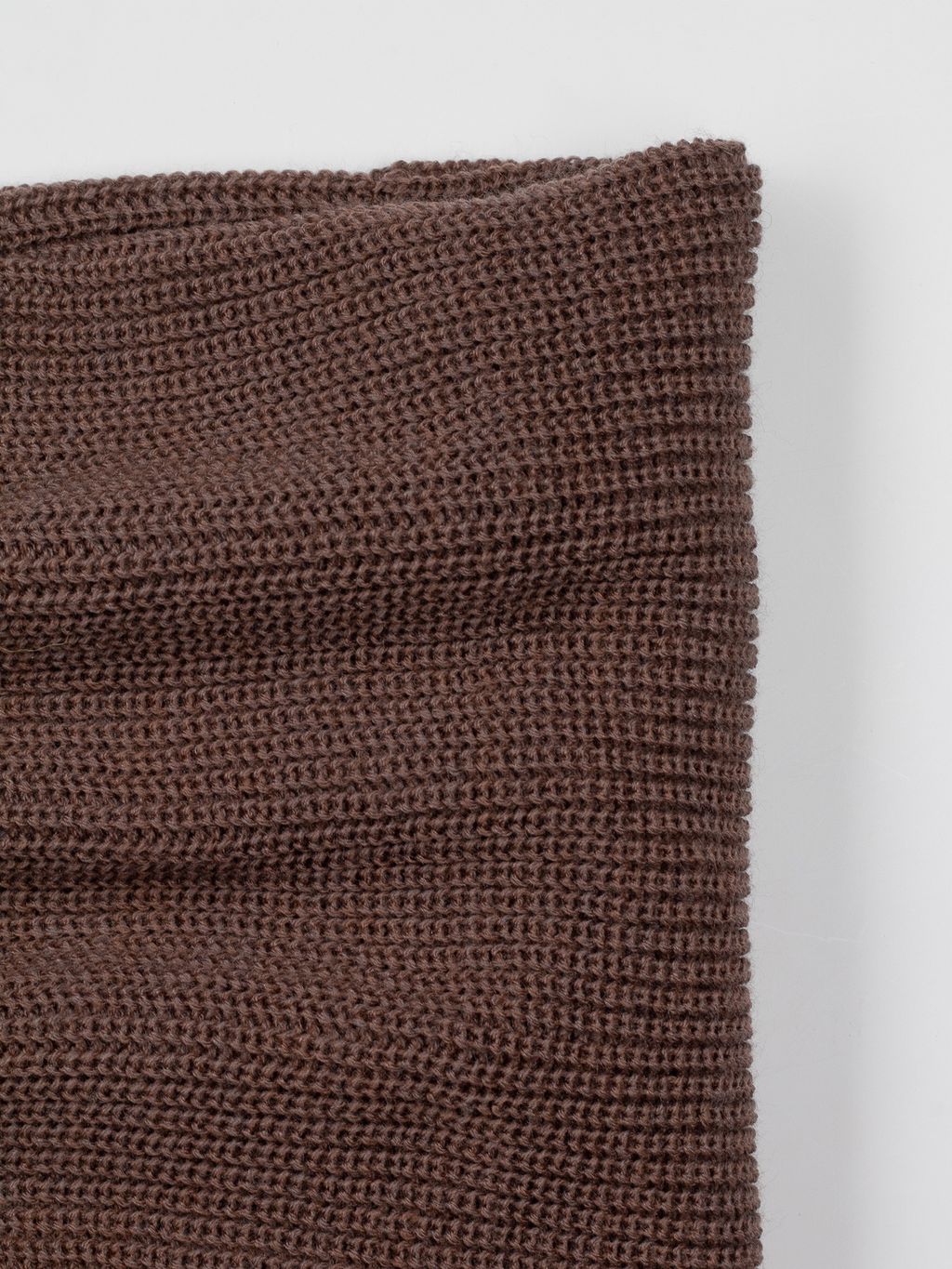 Снуд-резинка вязаный (Каштан) - Jumbi фото 2