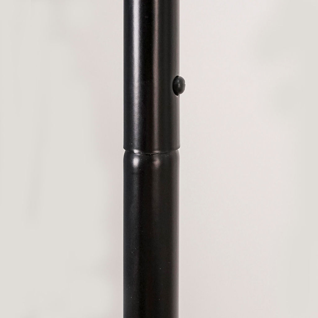 Вешалка гардеробная металл. "Радуга 2" черный