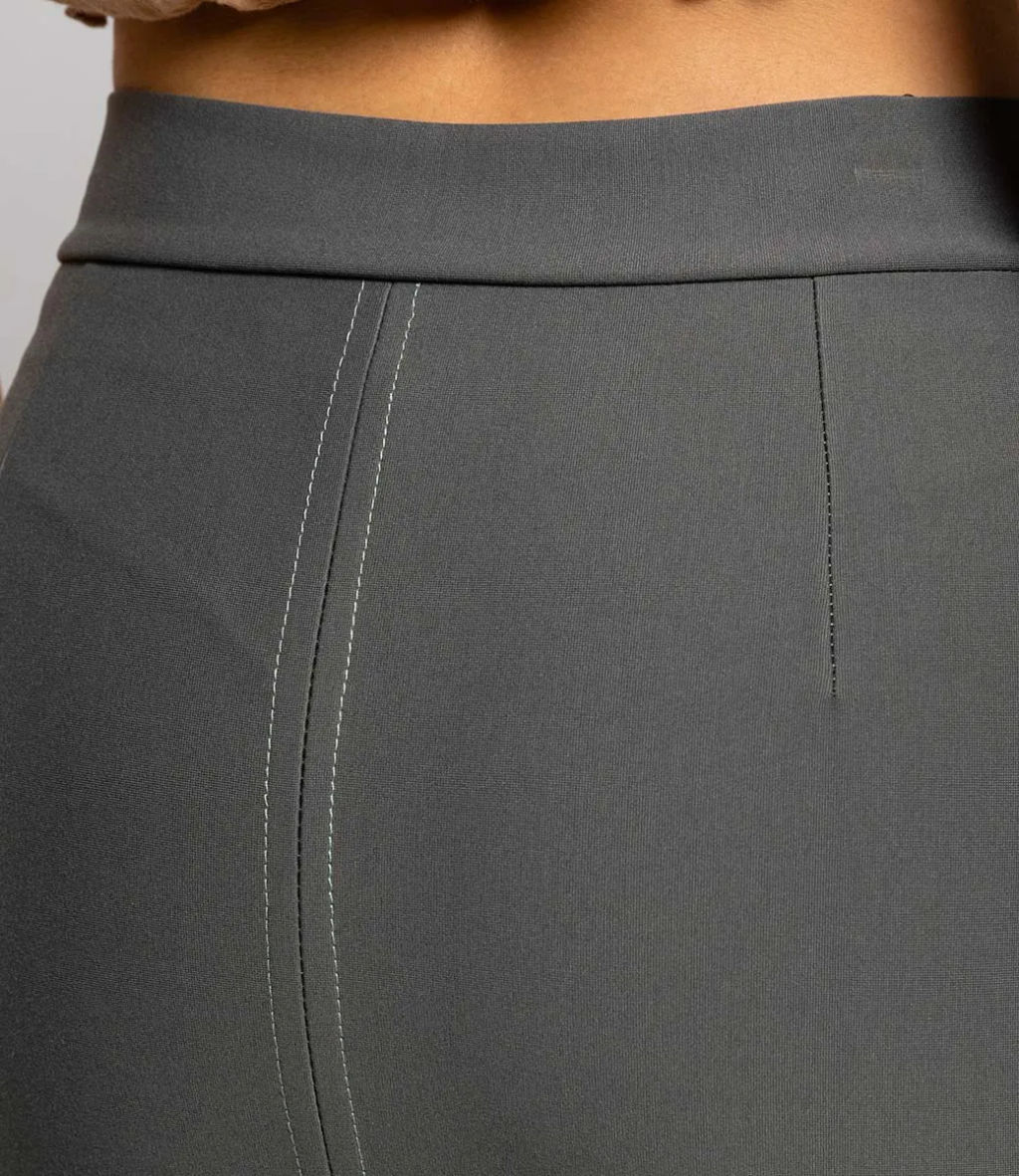 Юбка #302, серый