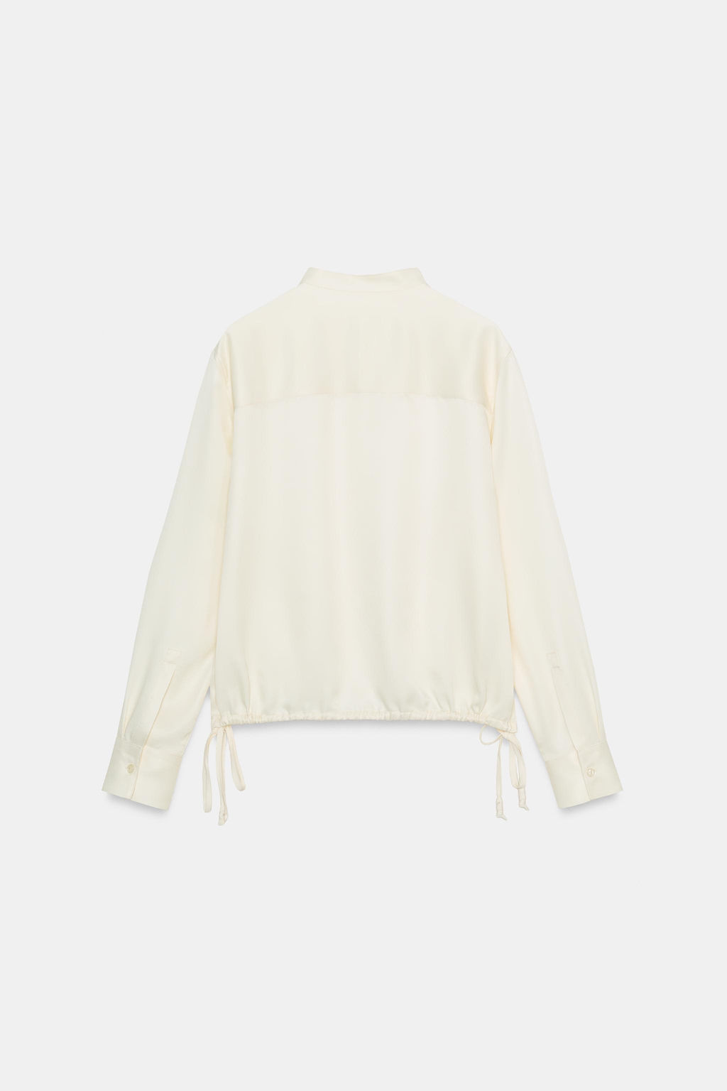 SATIN SHIRT ZW COLLECTION - Zara фото 13