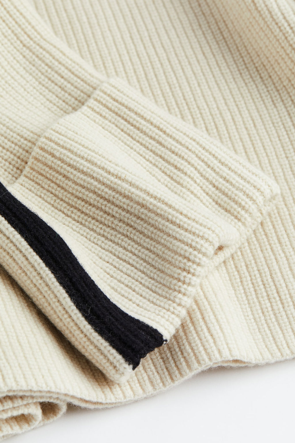 Jersey oversize de lana con cuello perkins - H&m фото 2