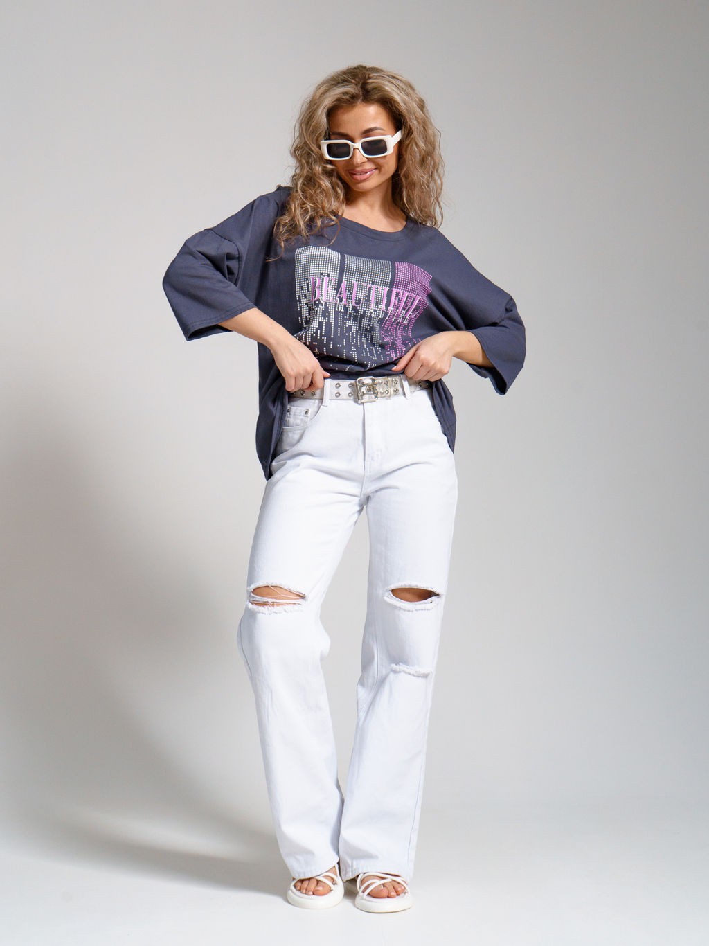 897 Футболка из турецкого хлопка - Svetekst фото 54