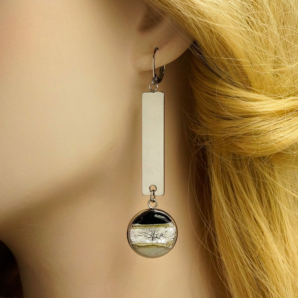 Серьги из муранского стекла TIME BUSINESS LS2860