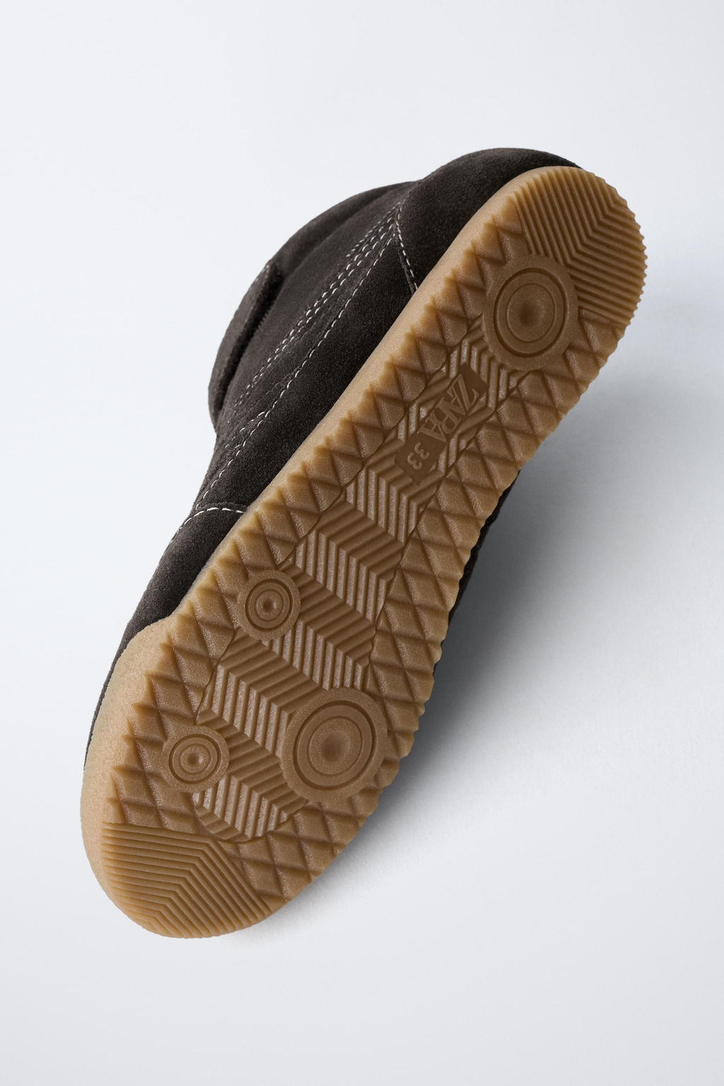 LEATHER BOXING HIGH-TOP SNEAKERS - Zara фото 9