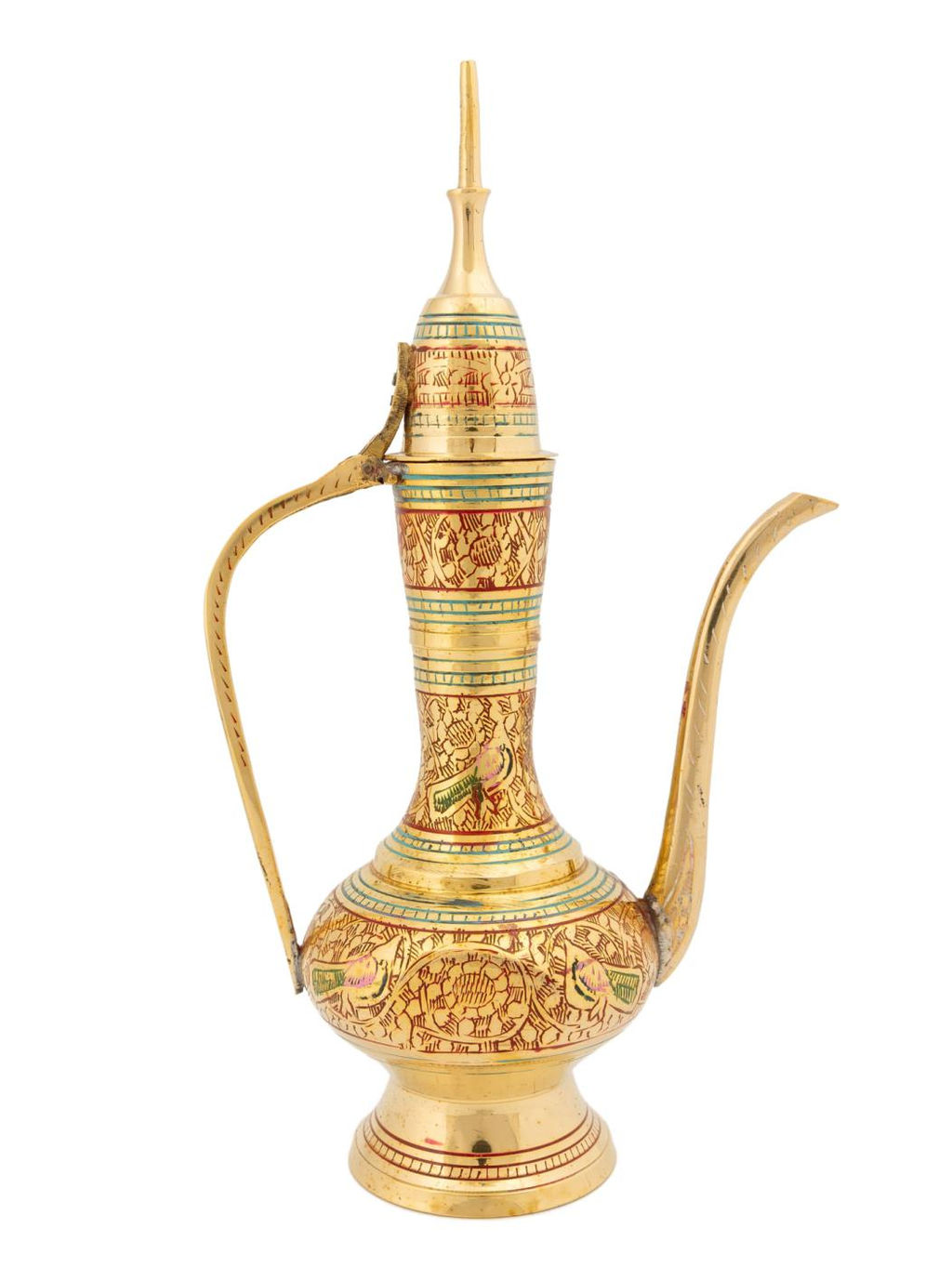 Кумган 10" CDC эмаль красная №В 2566/10