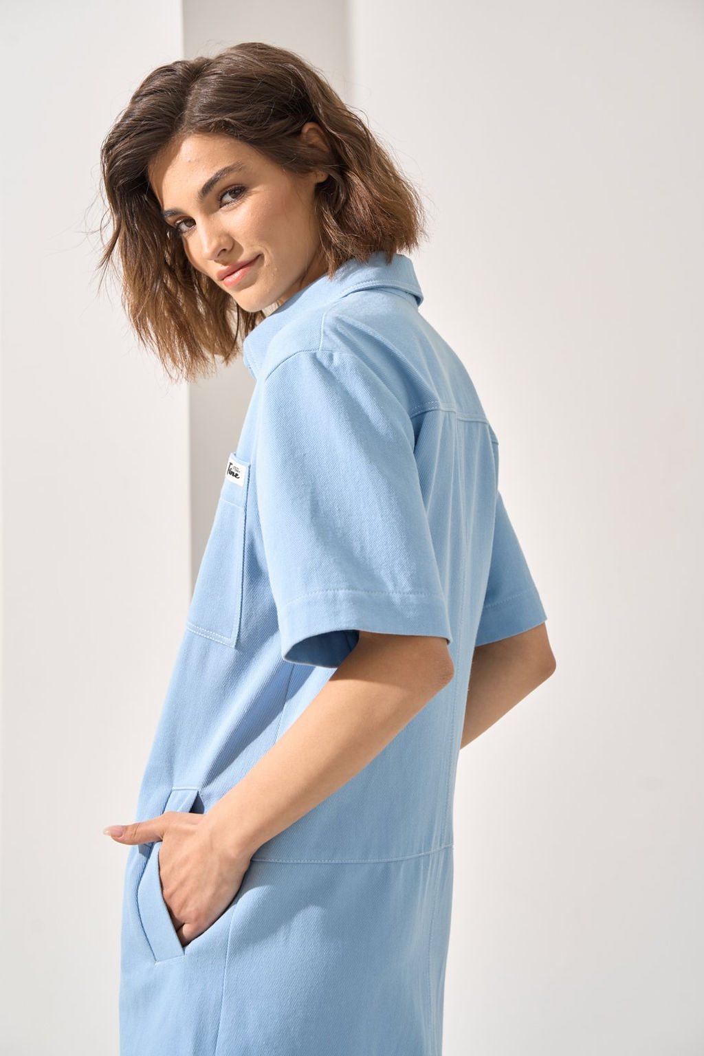 Платье джинсовое 1158/1 - Rinka фото 6