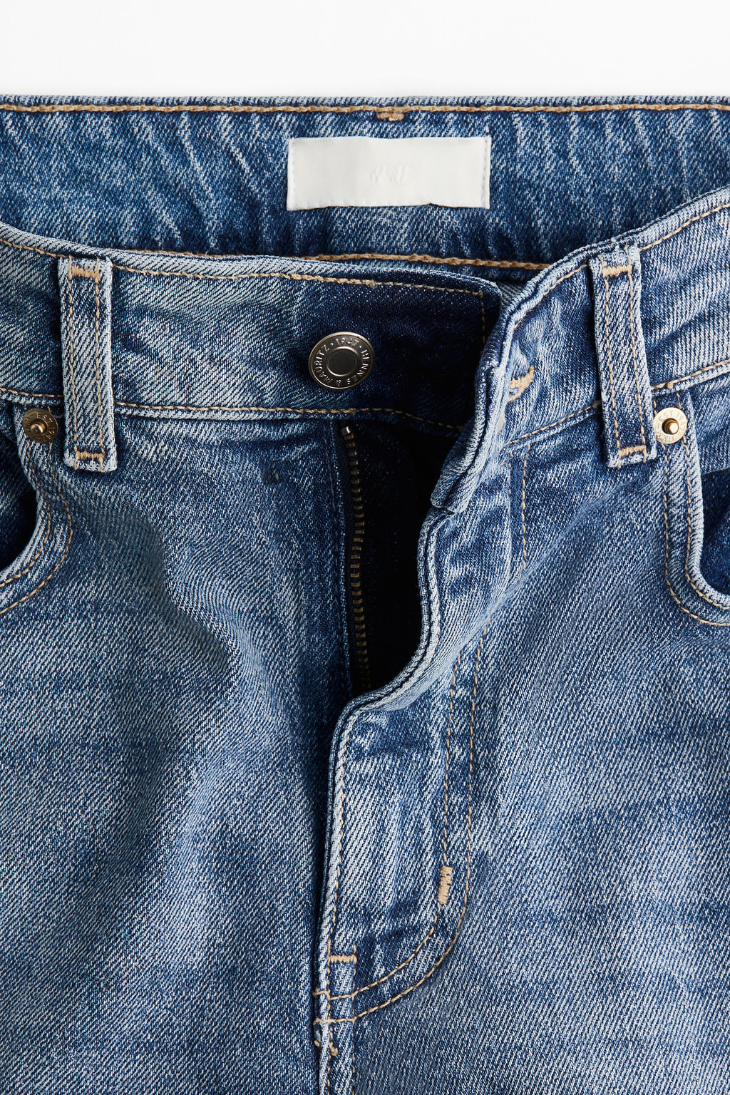 Wide High Waist Jeans - H&m фото 19
