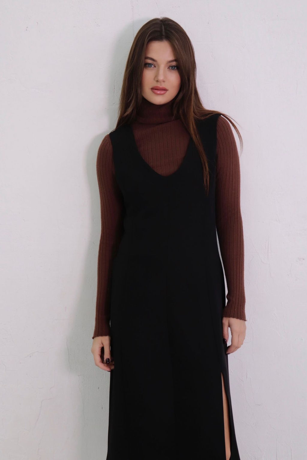 Сарафан базовый с разрезом - Martichelli фото 22