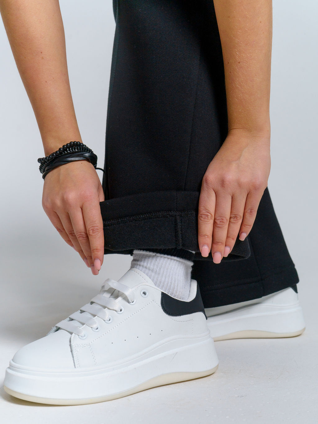 Брюки из футера трехнитка с начесом качество пенье - Svetekst фото 21