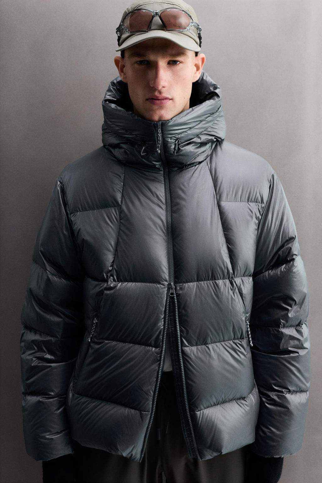 100% DOWN PUFFER JACKET