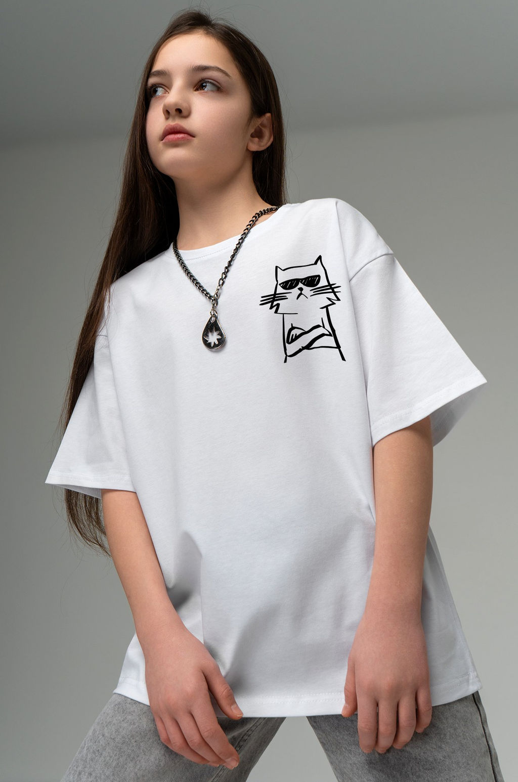 Детская футболка оверсайз Happyfox - Happy fox фото 6