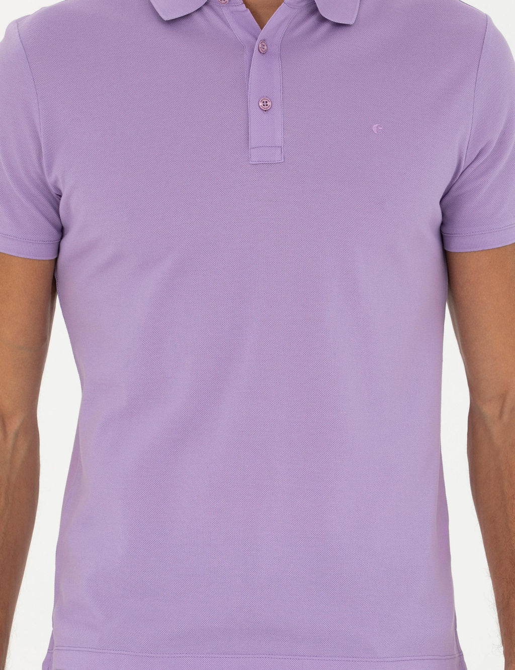 Lila Slim Fit Basic T -For - Cacharel фото 6