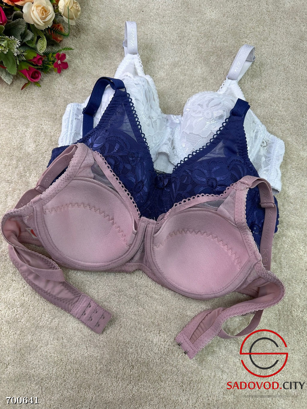 Женский кружевной бюстгальтер