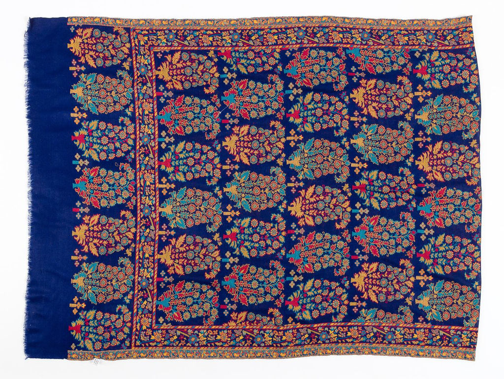 Палантин в ассортименте кашемир кади № Тк1005/32 - Ганг фото 2