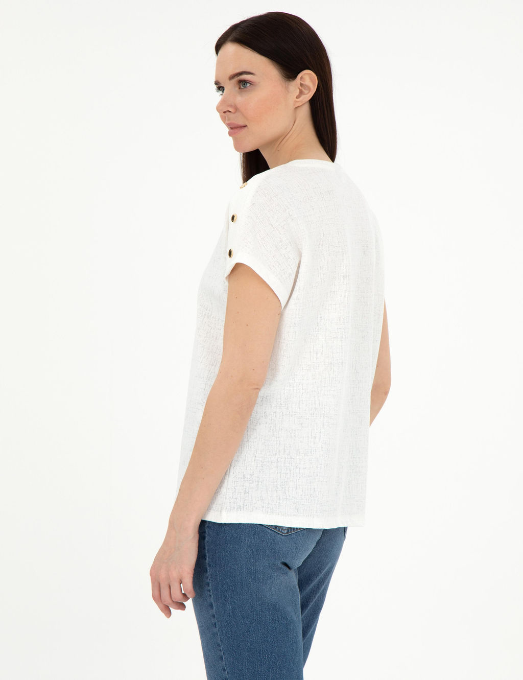 Ekru Regular Fit Ti__rt - Pierre cardin фото 5