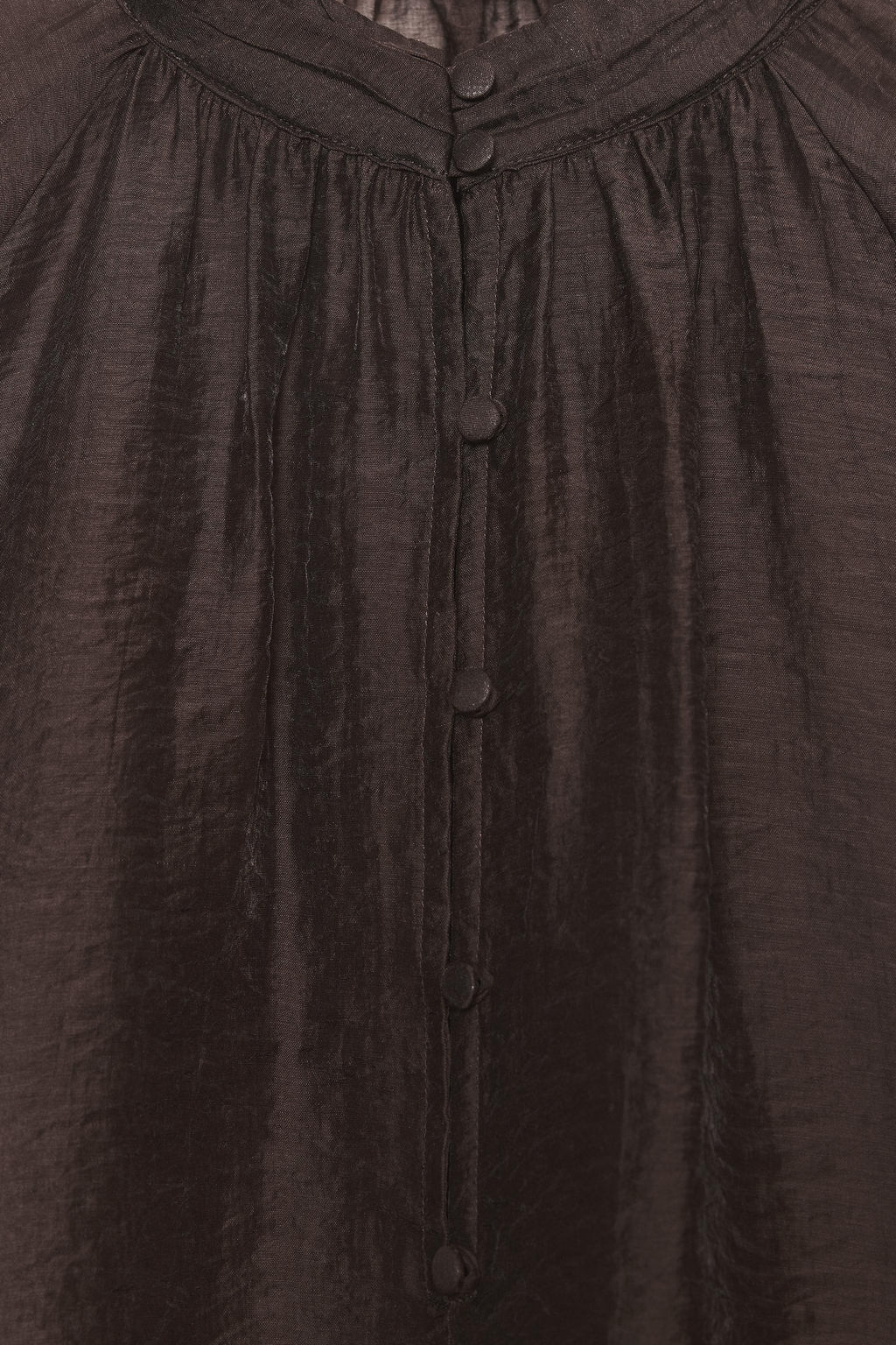 SEMI-SHEER PUFF SLEEVE BLOUSE - Zara фото 10