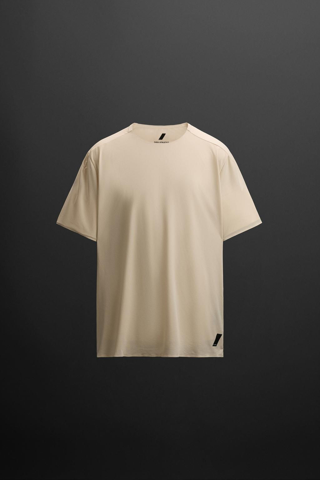 COLOUR BLOCK TECHNICAL T-SHIRT - Zara фото 5