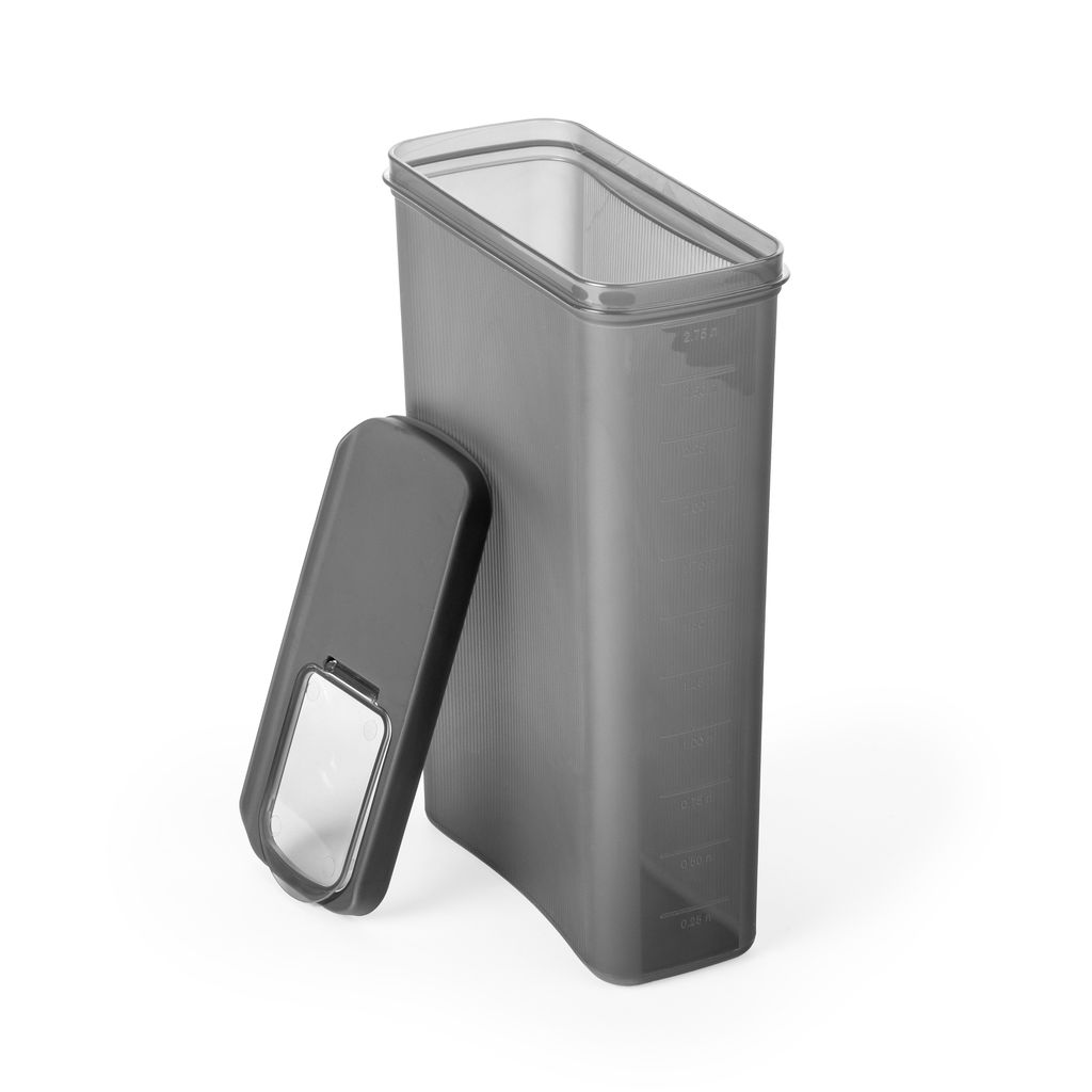 Емкость для сыпучих продуктов Лайн 3л (графитовый) М9008 - Альтернатива фото 8