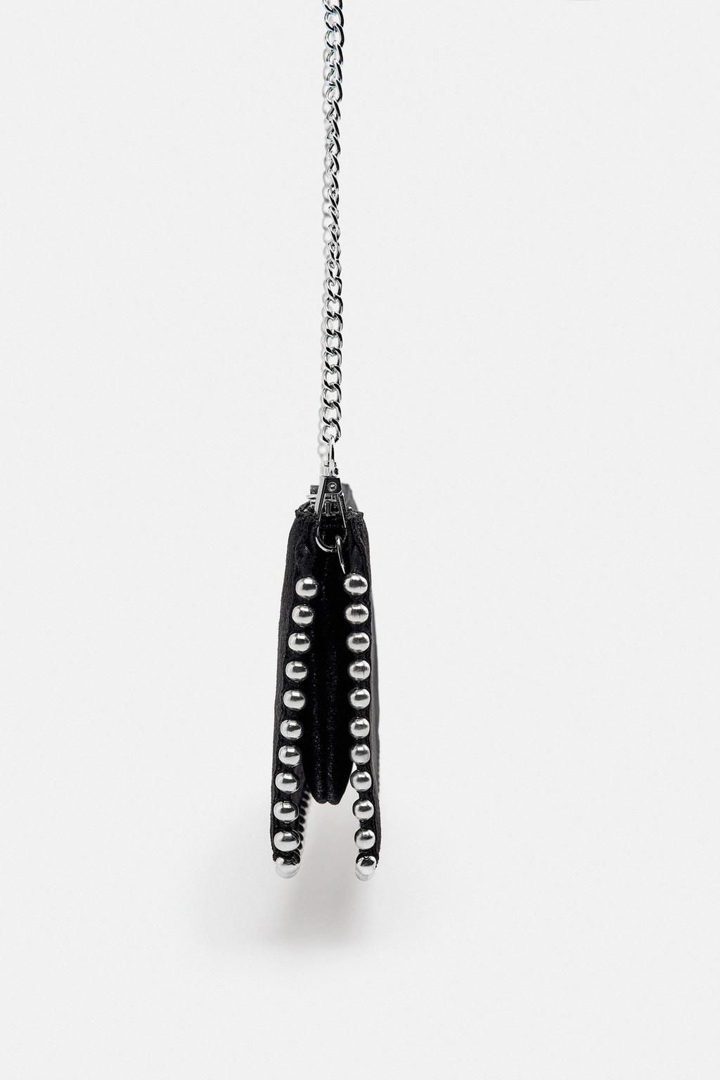 STUDDED CROSSBODY PURSE - Zara фото 5